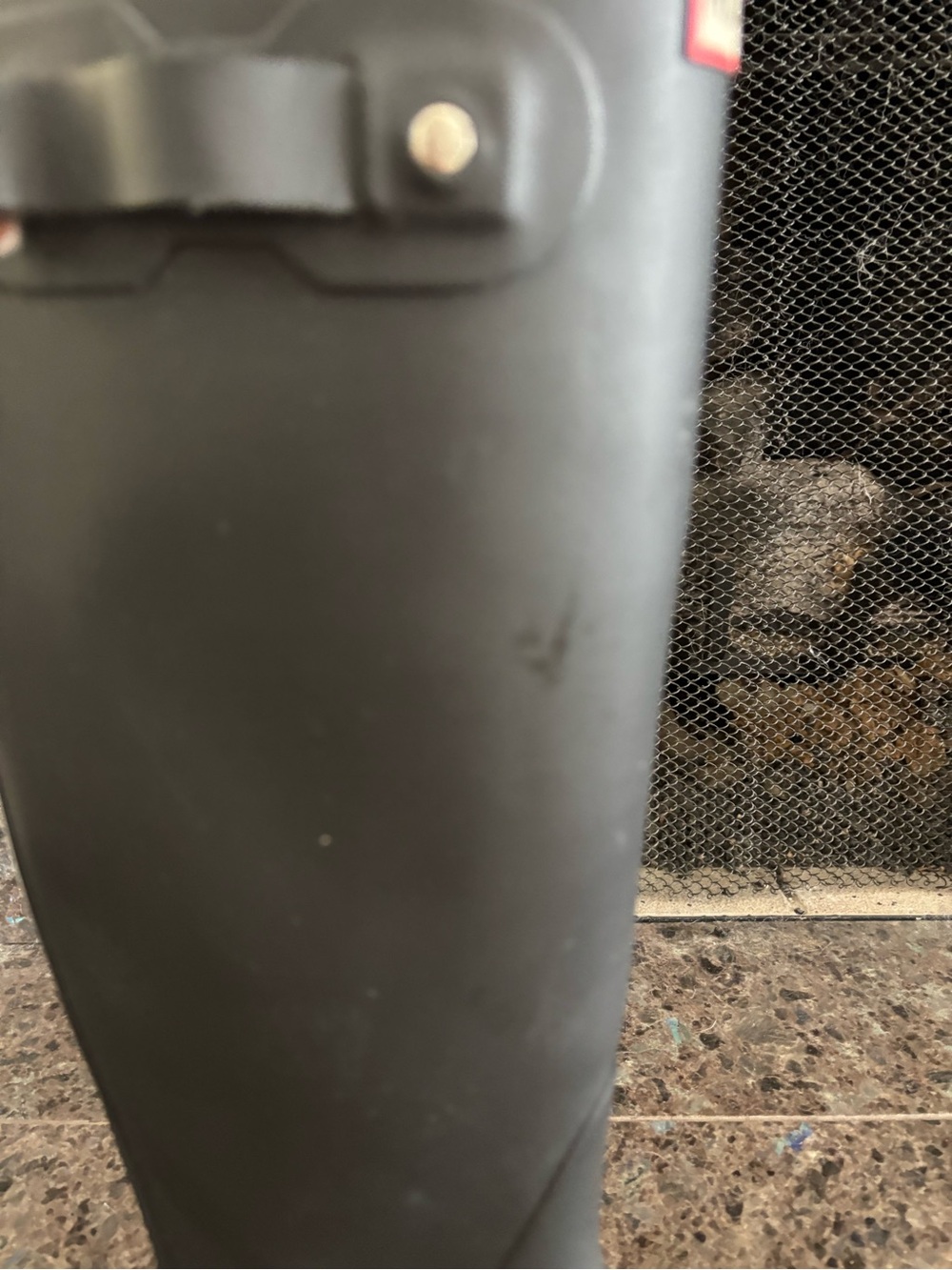 Hunter Tall Black Rain Boots - Picture 6 of 7